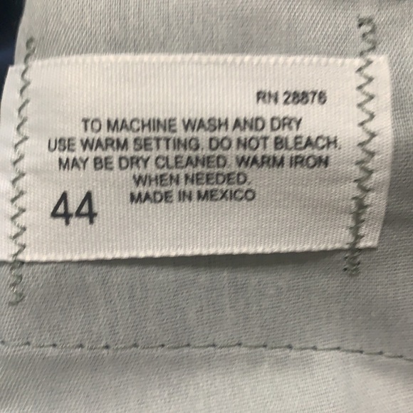 Men's Navy Work Uniform Shorts 44 Unbranded F274 - Picture 11 of 11